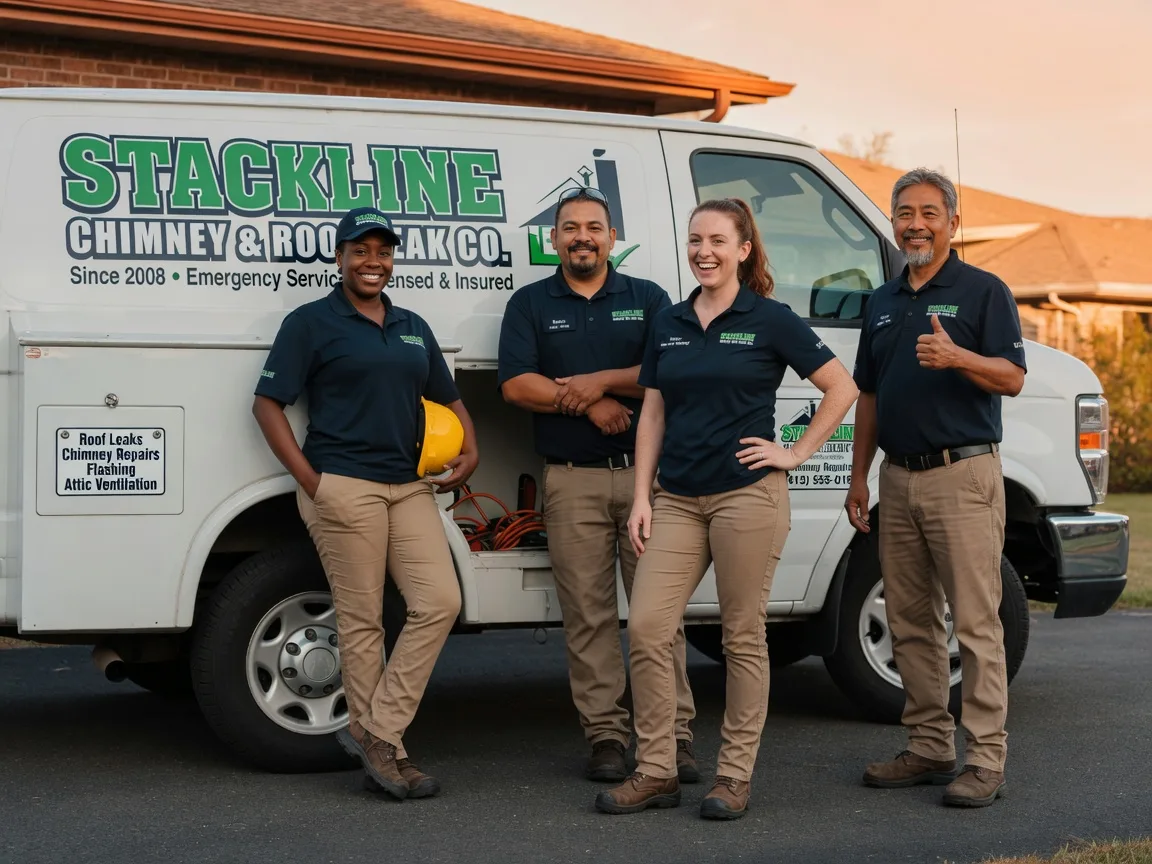 Chimney flashing repair company in Colton, OR